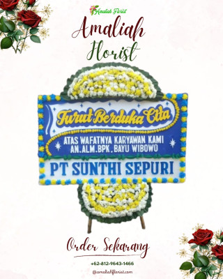 Papan Bunga Duka di Jatimelati