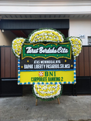 Papan Bunga Duka di Jatimelati