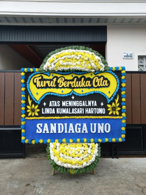 Papan Bunga Duka di Jatimelati